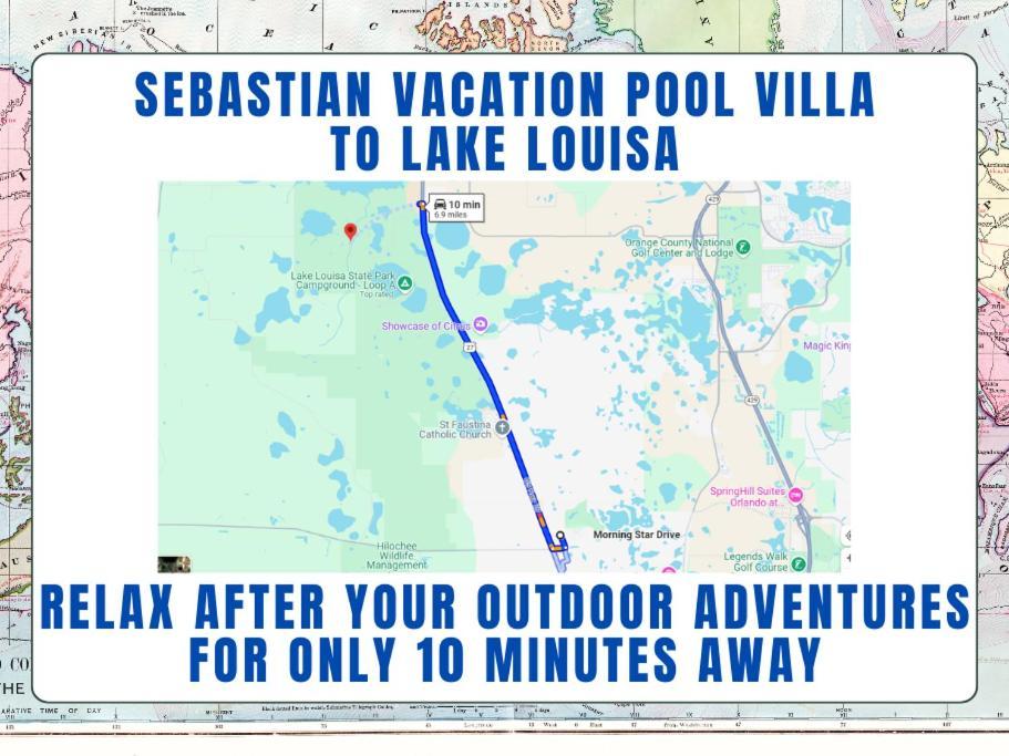 Sebastian Pool Villa W Spa Orlando Exterior foto